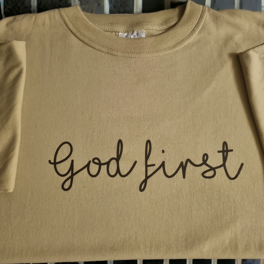 God's first